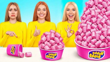 Magic Candy Bucket Adventure - Growing Pink Treats Story for Kids