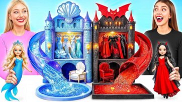 Princess vs Vampire Castle Adventure with Magical Doll Story